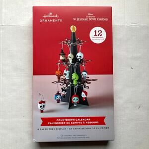 Hallmark 12 Mini Ornaments The Nightmare Before Christmas - NEW